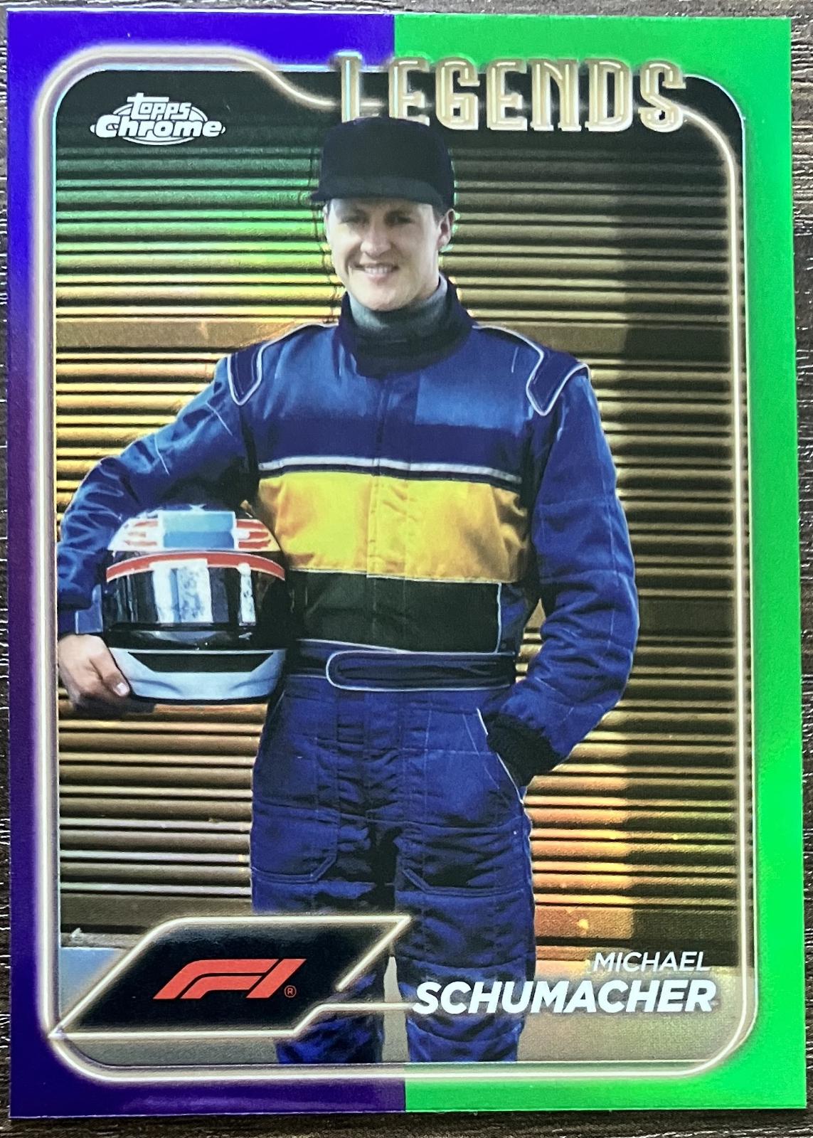 Michael Schumacher [Purple Green Refractor] #187