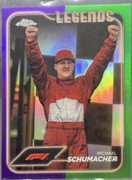 Michael Schumacher [Purple Green Refractor] #192