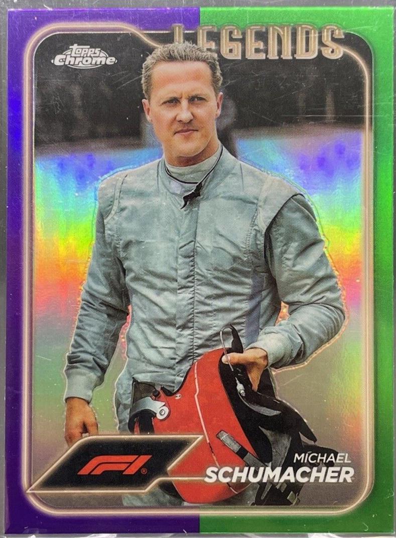 Michael Schumacher [Purple Green Refractor] #197