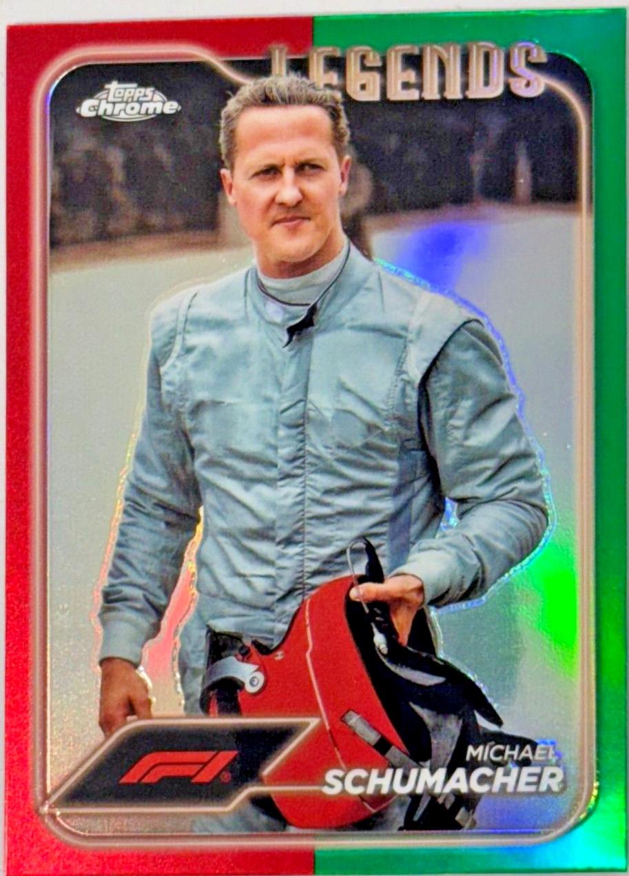 Michael Schumacher [Red Green Refractor] #197
