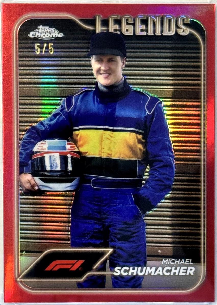 Michael Schumacher [Red Refractor] #187