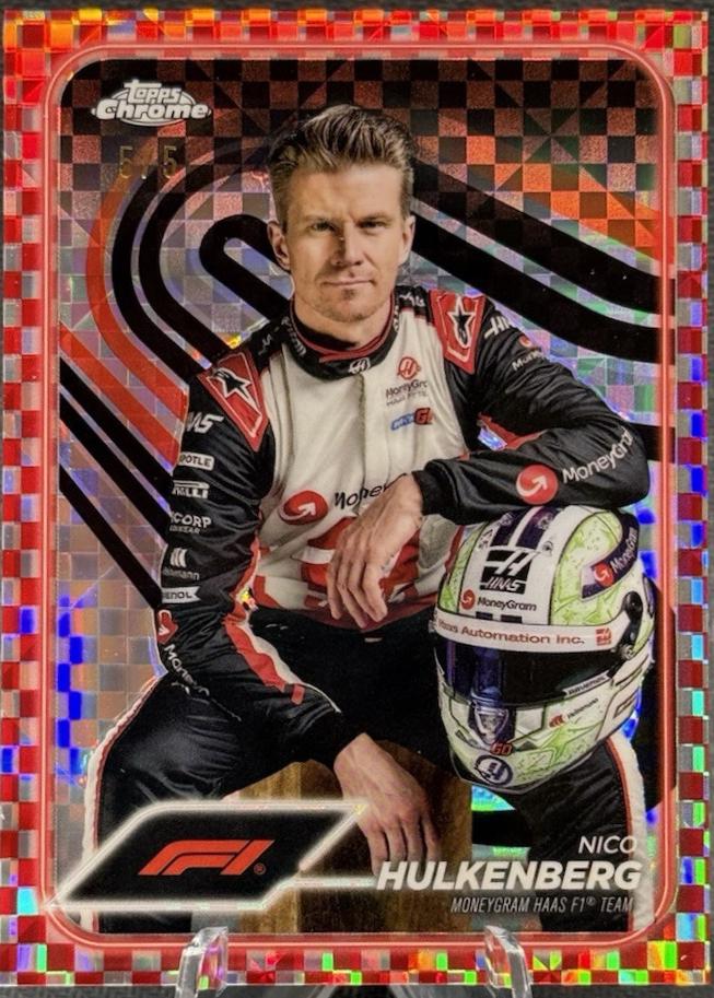 Nico Hulkenberg [Checker Flag Red Refractor] #15