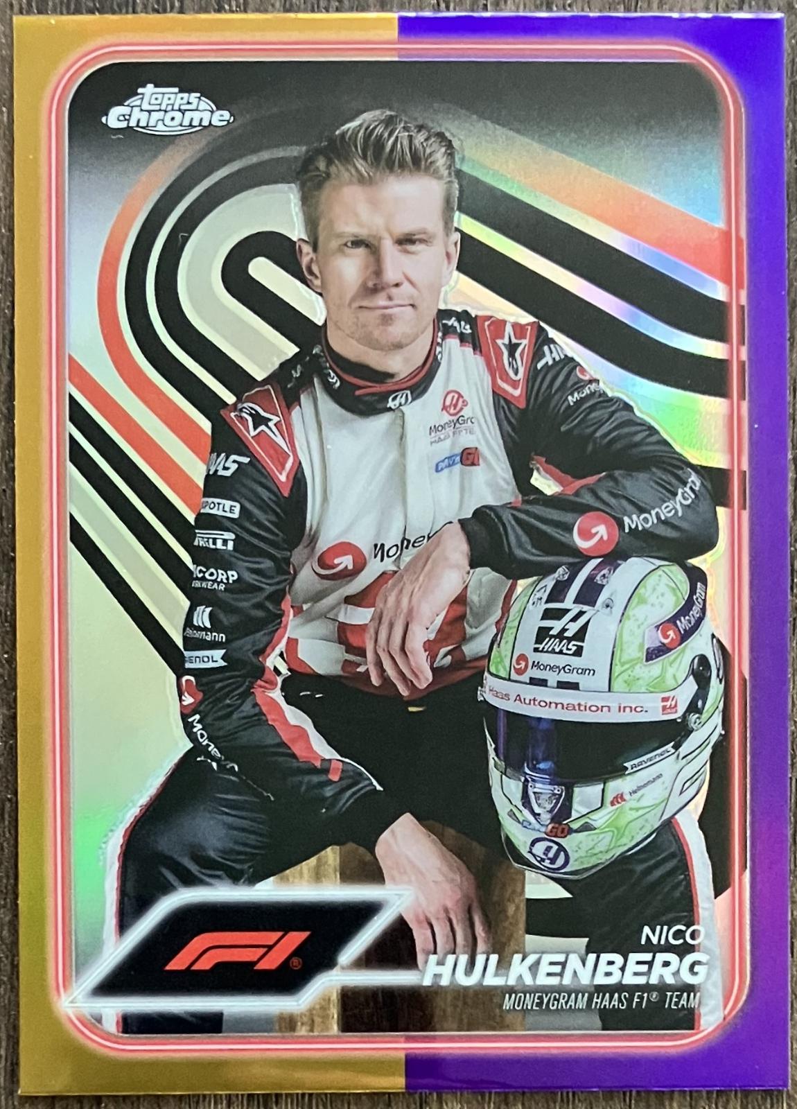 Nico Hulkenberg [Gold Purple Refractor] #15