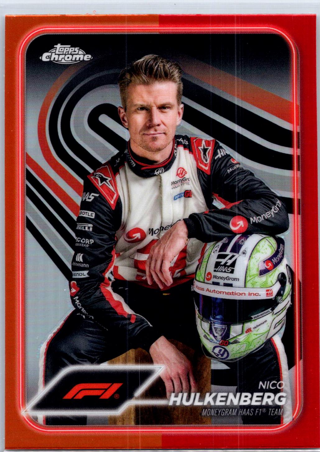 Nico Hulkenberg [Orange Red Refractor] #15