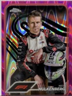 Nico Hulkenberg [Pink RayWave Refractor] #15