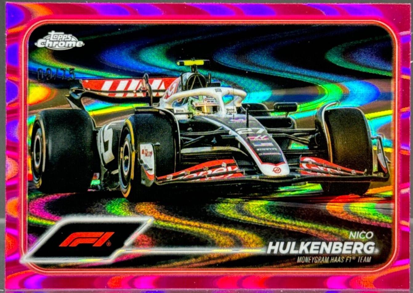 Nico Hulkenberg [Pink RayWave Refractor] #87