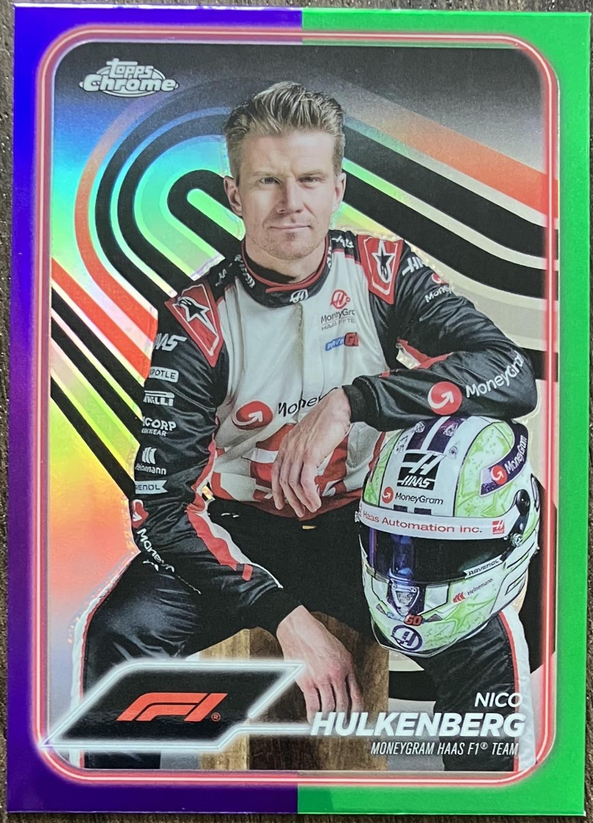 Nico Hulkenberg [Purple Green Refractor] #15