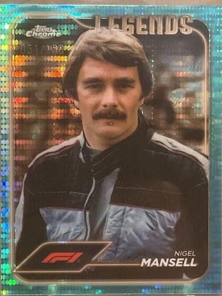 Nigel Mansell [Aqua Sonar Refractor] #189