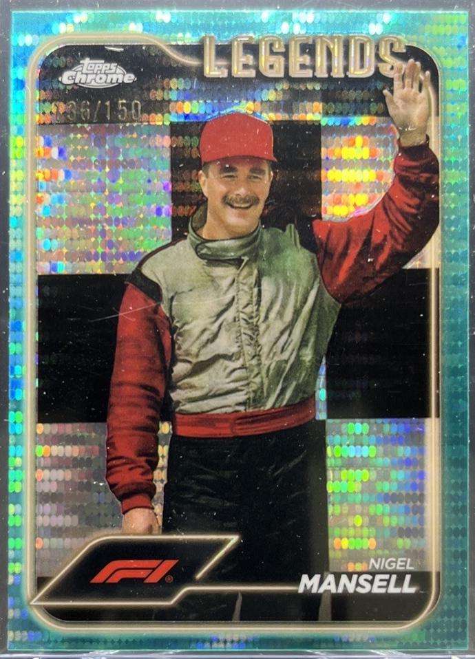 Nigel Mansell [Aqua Sonar Refractor] #194
