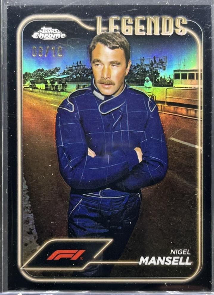 Nigel Mansell [Black Logofractor] #199