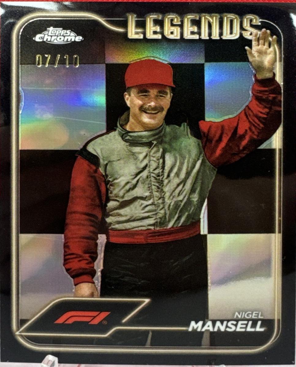 Nigel Mansell [Black Refractor] #194