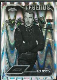 Nigel Mansell [Black White RayWave Refractor] #199