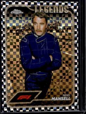 Nigel Mansell [Checker Flag Refractor] #199