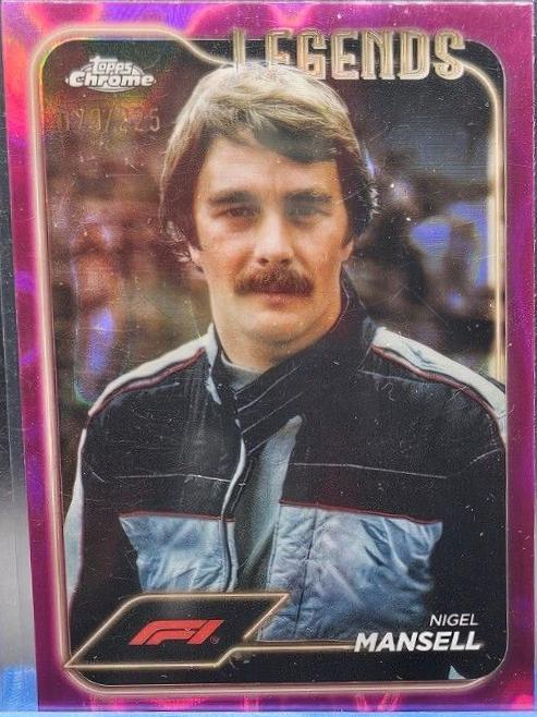 Nigel Mansell [Fuchsia Lava Refractor] #189