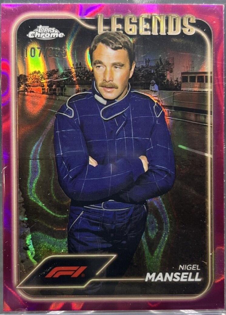 Nigel Mansell [Fuchsia Lava Refractor] #199