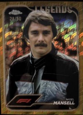 Nigel Mansell [Gold Logofractor] #189