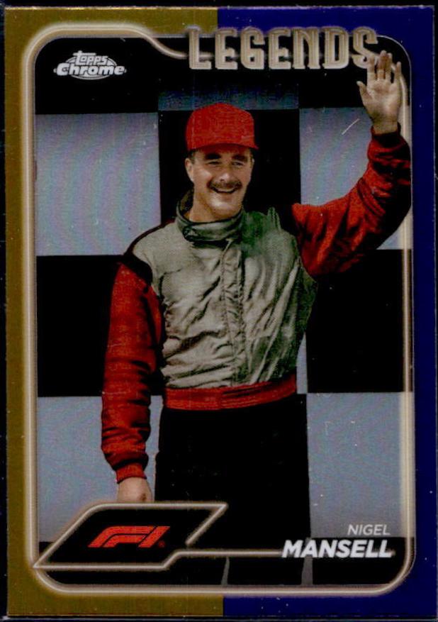 Nigel Mansell [Gold Purple Refractor] #194