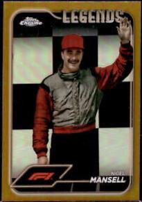 Nigel Mansell [Gold Refractor] #194