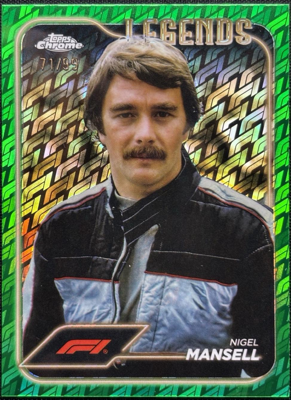 Nigel Mansell [Green Logofractor] #189