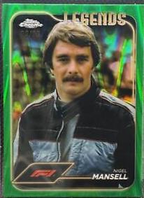 Nigel Mansell [Green RayWave Refractor] #189