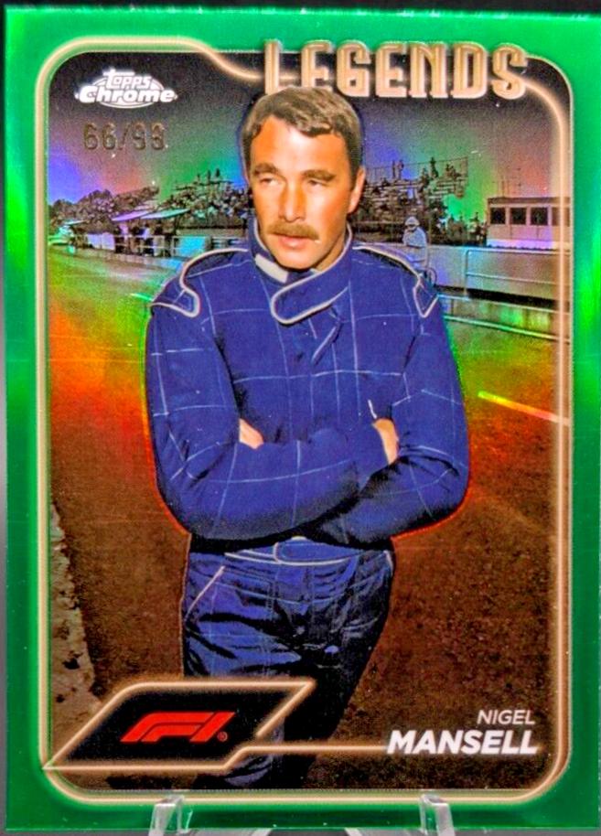 Nigel Mansell [Green Refractor] #199