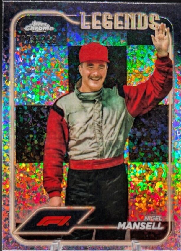 Nigel Mansell [Mini Diamond Refractor] #194