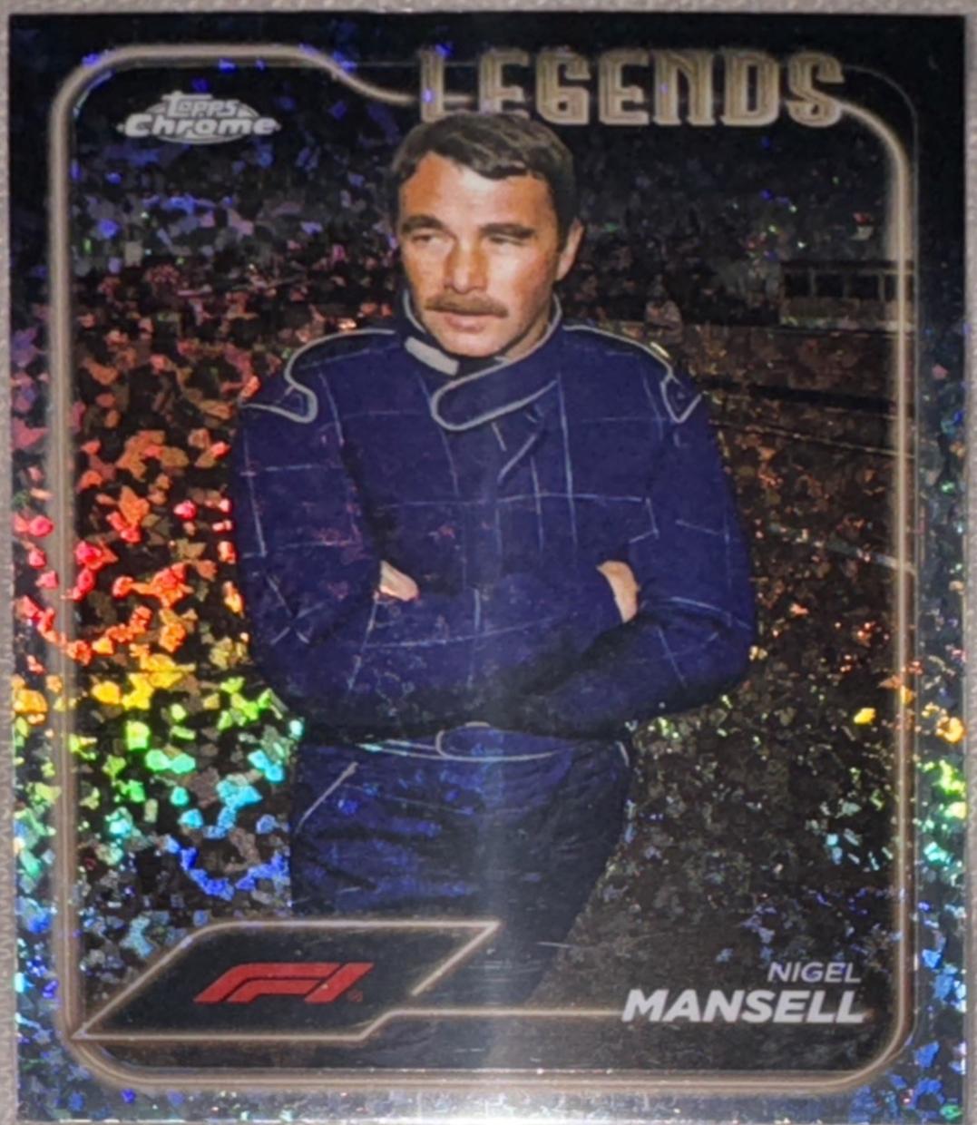 Nigel Mansell [Mini Diamond Refractor] #199