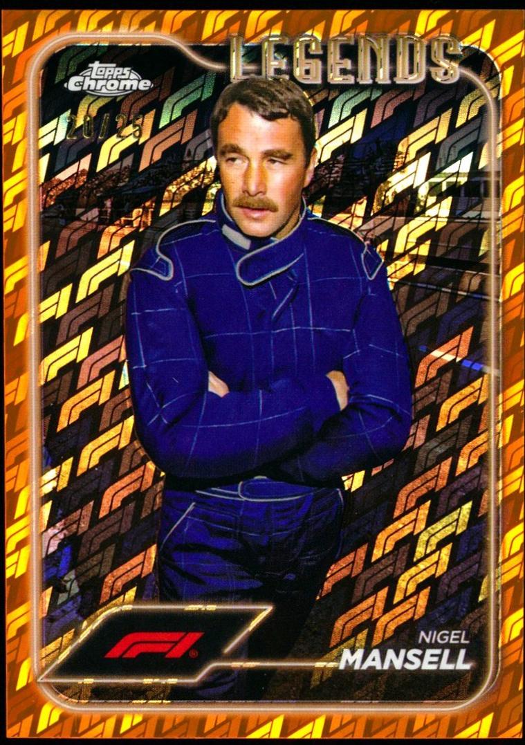 Nigel Mansell [Orange Logofractor] #199