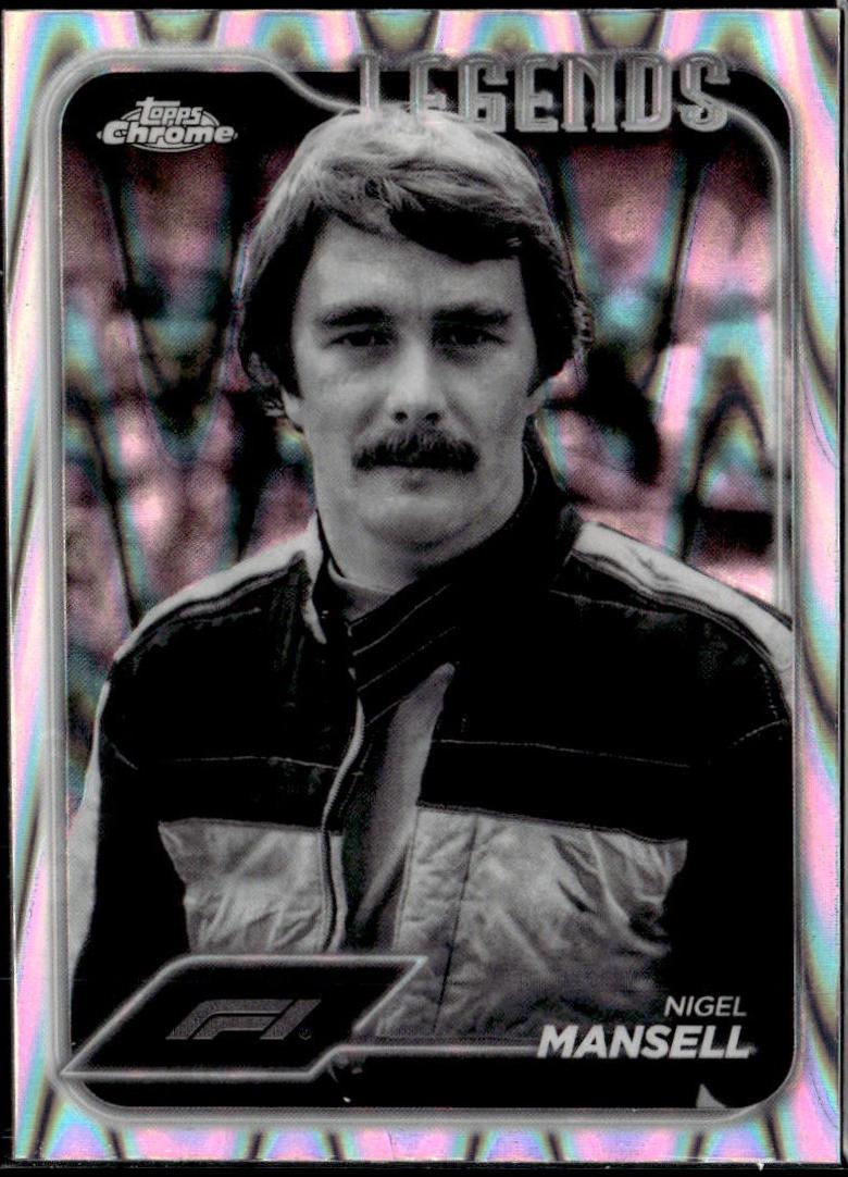 Nigel Mansell [Orange RayWave Refractor] #189
