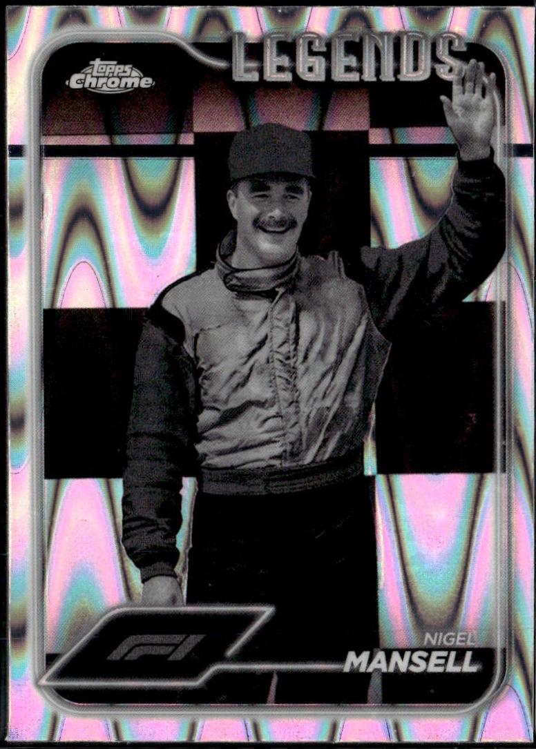 Nigel Mansell [Orange RayWave Refractor] #194