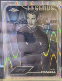Nigel Mansell [Orange RayWave Refractor] #199