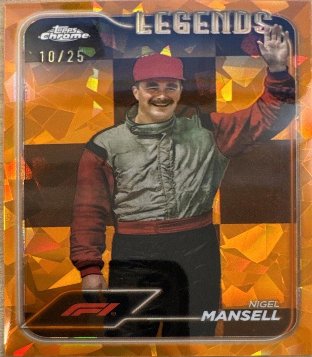 Nigel Mansell [Orange Refractor] #189