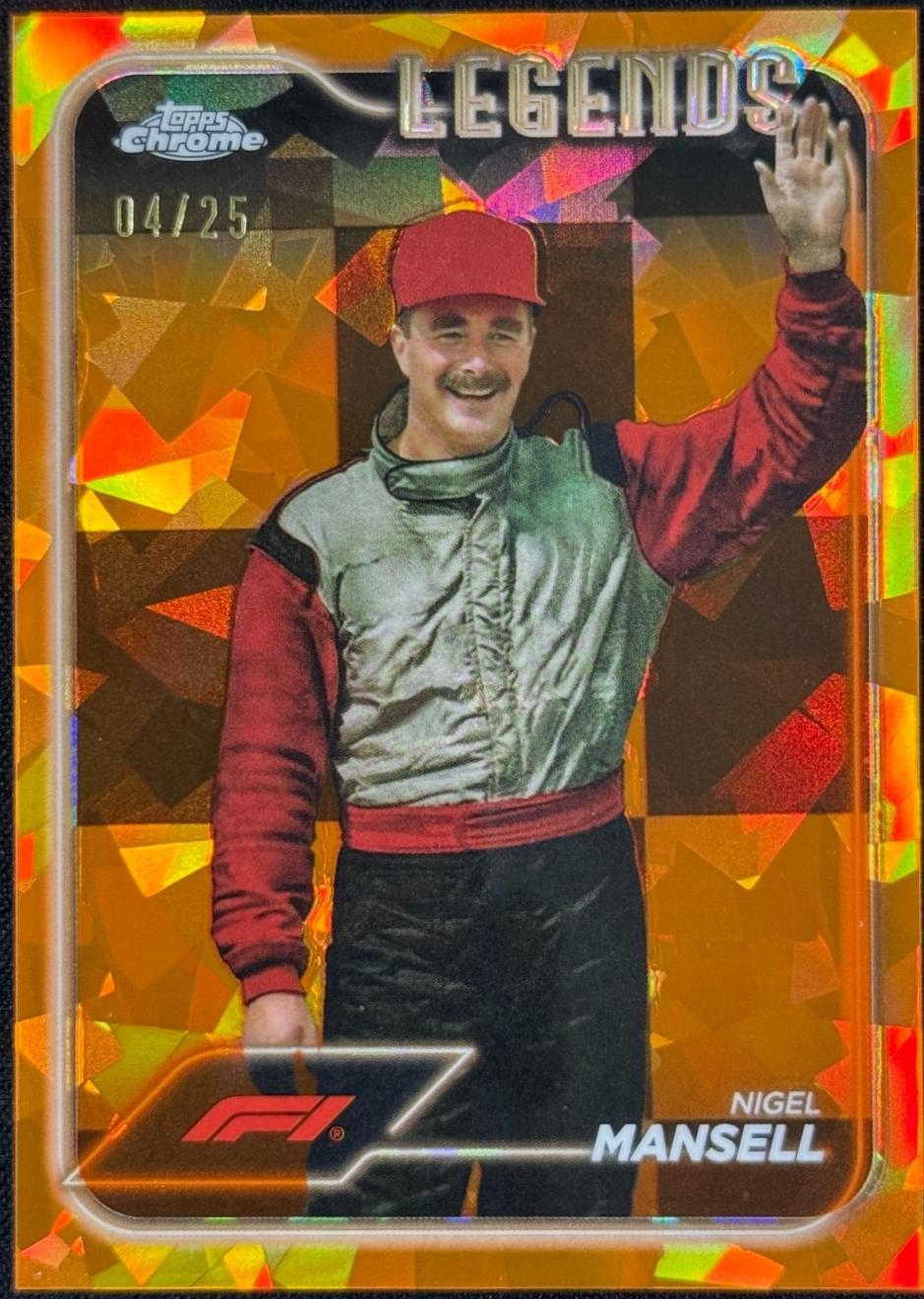 Nigel Mansell [Orange Sapphire] #194