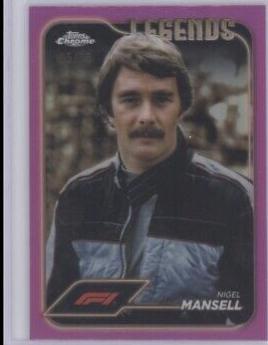 Nigel Mansell [Pink Refractor] #189