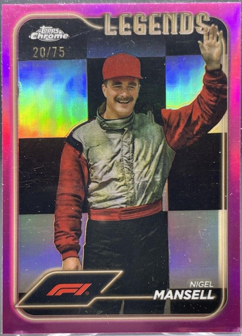 Nigel Mansell [Pink Refractor] #194