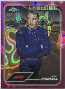 Nigel Mansell [Pink Refractor] #199