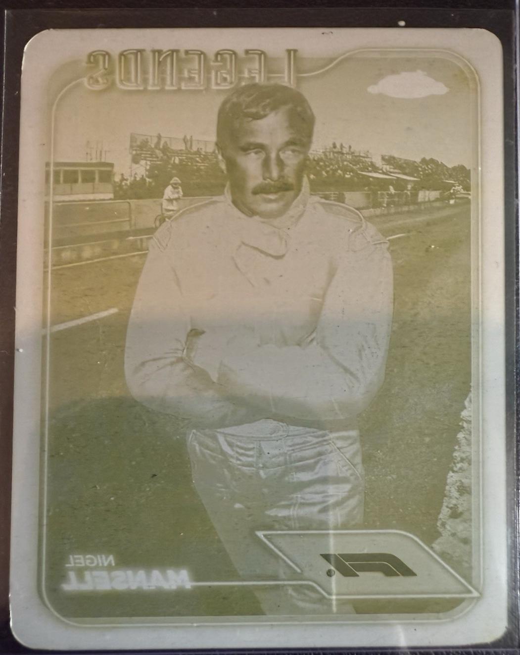 Nigel Mansell [Printing Plate] #199