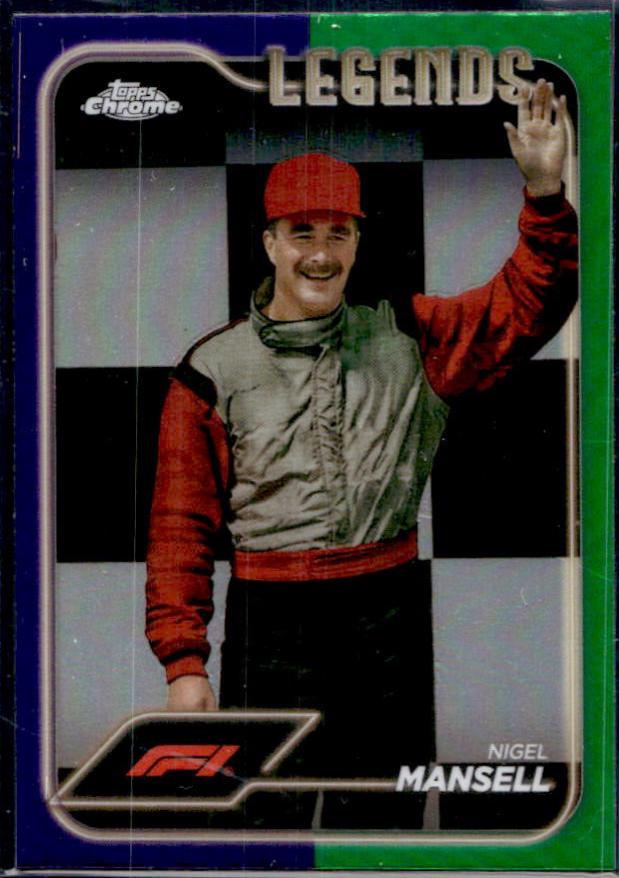 Nigel Mansell [Purple Green Refractor] #194