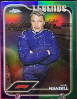 Nigel Mansell [Purple Green Refractor] #199