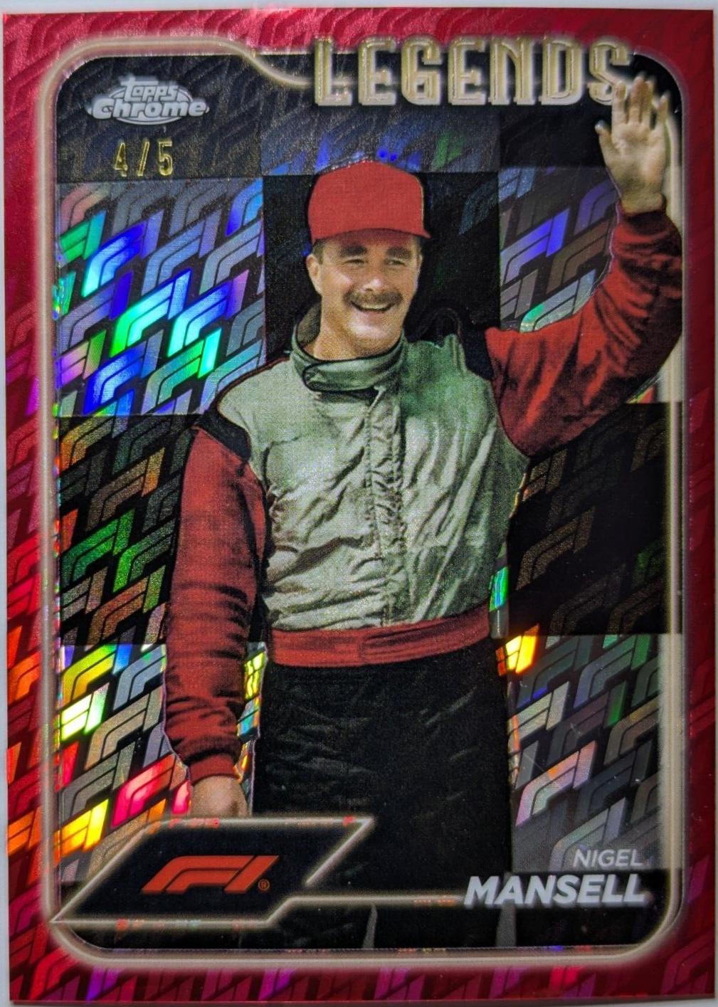 Nigel Mansell [Red Logofractor] #194