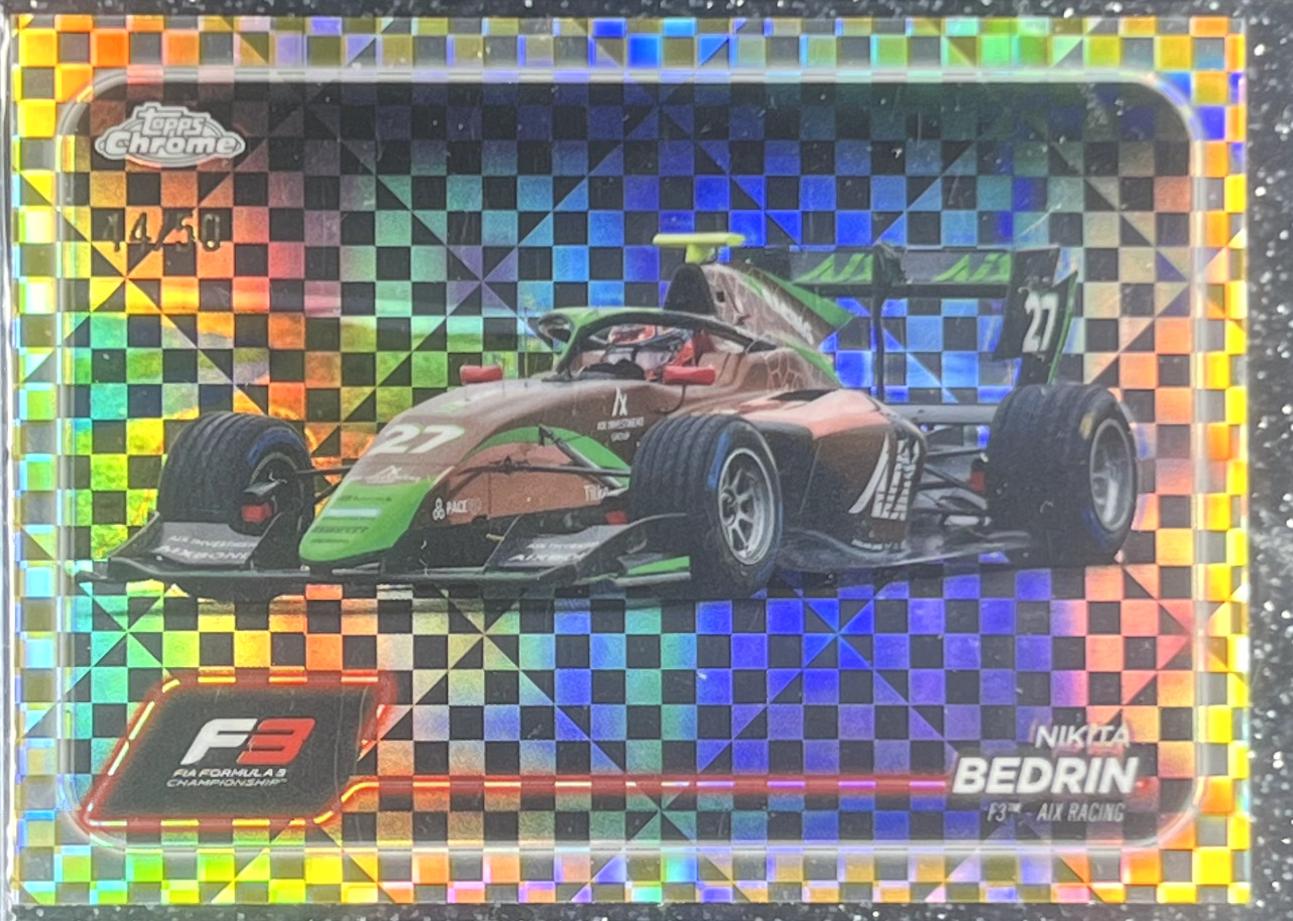 Nikita Bedrin [Checker Flag Gold Refractor] #140