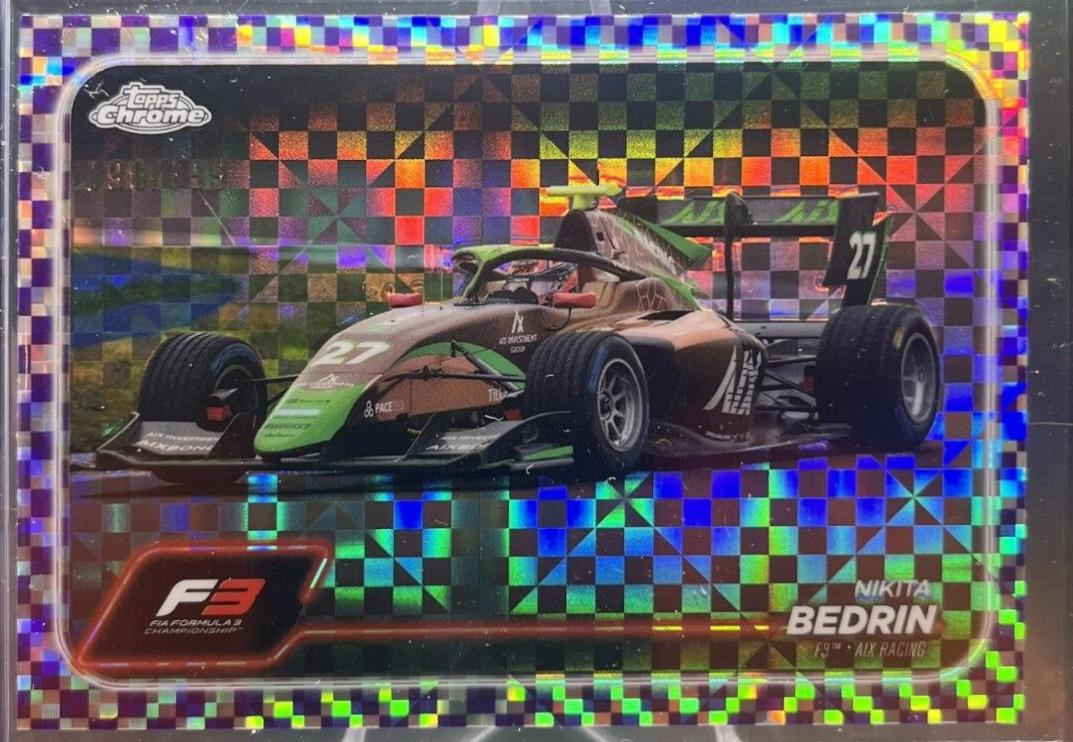 Nikita Bedrin [Checker Flag Purple Refractor] #140
