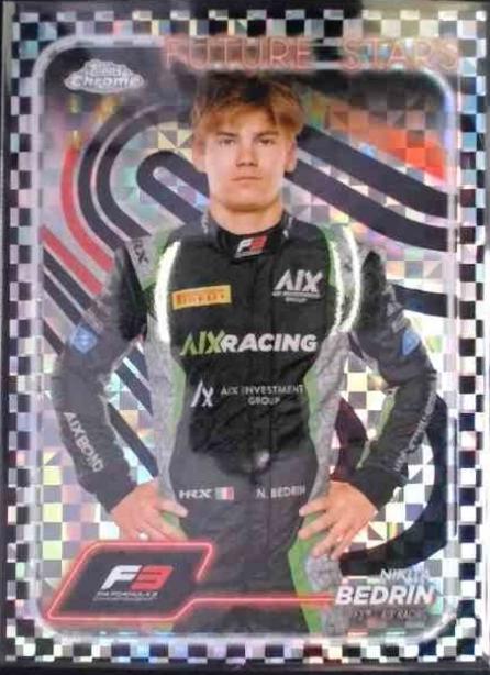Nikita Bedrin [Checker Flag Refractor] #68