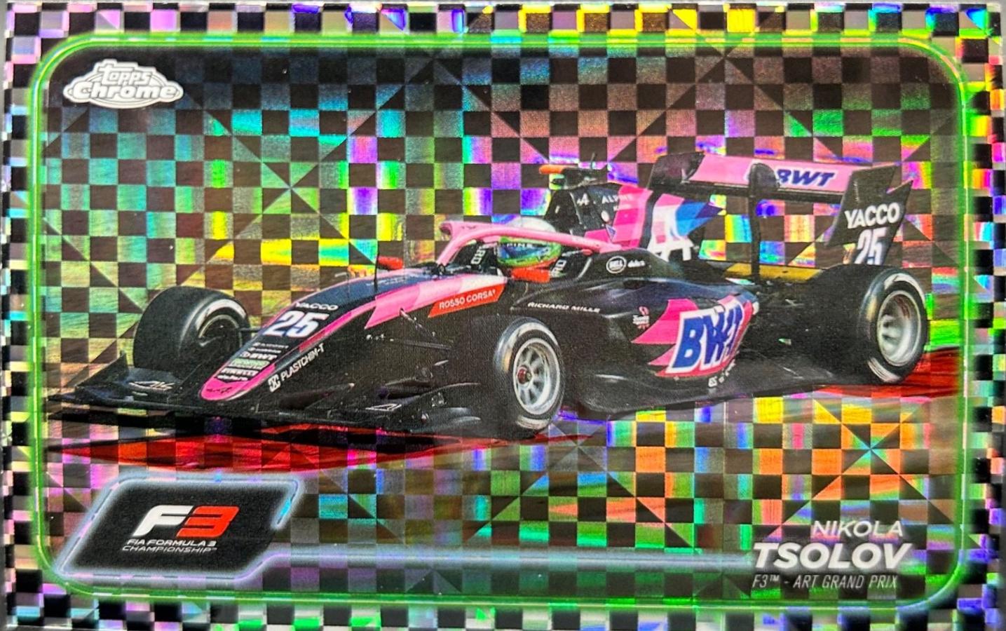 Nikola Tsolov [Checker Flag Refractor] #138