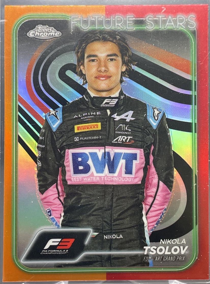 Nikola Tsolov [Orange Red Refractor] #66