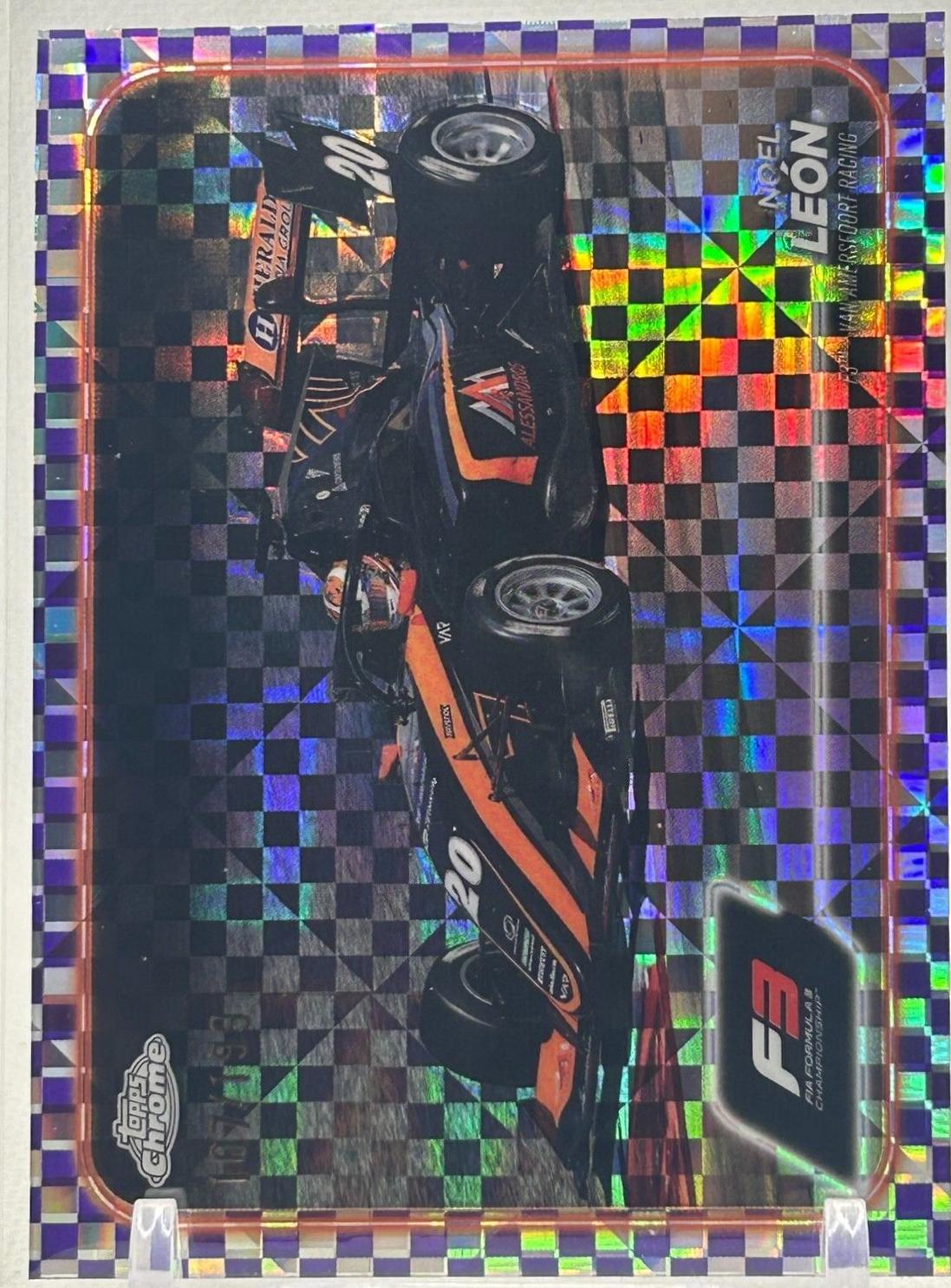 Noel Leon [Checker Flag Refractor] #133