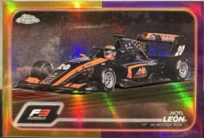 Noel Leon [Gold Purple Refractor] #133