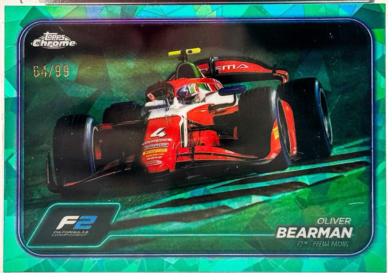 Oliver Bearman [Aqua Sonar Refractor] #93
