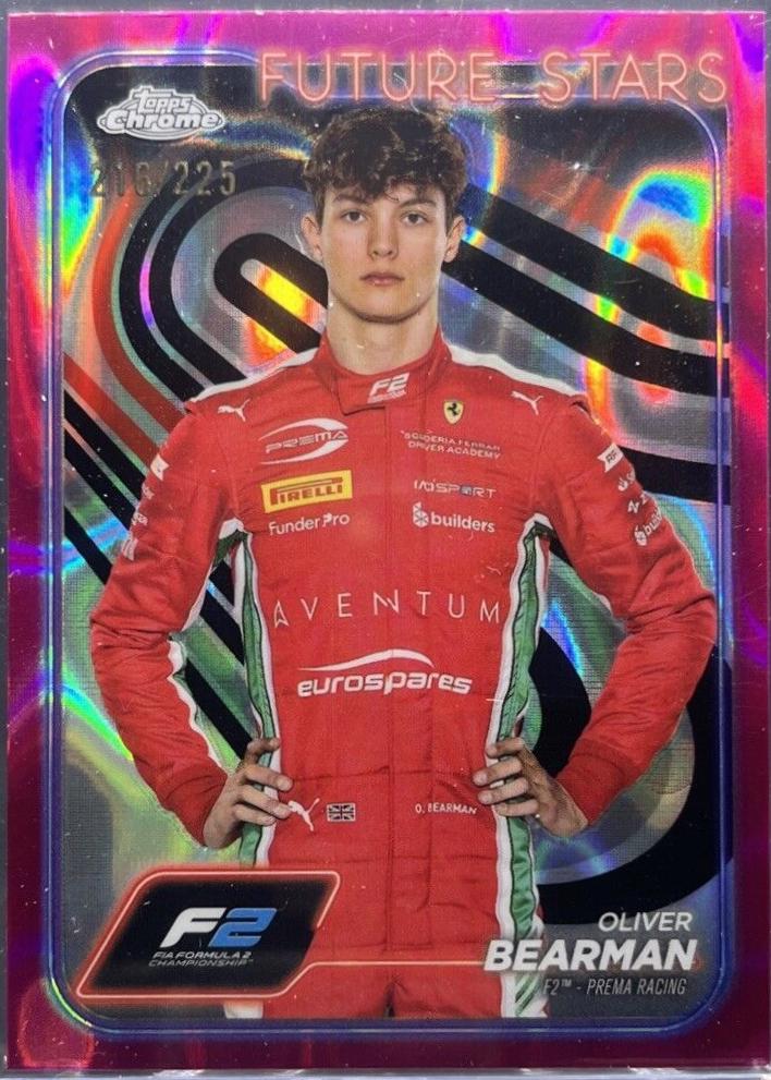 Oliver Bearman [Fuchsia Lava Refractor] #21