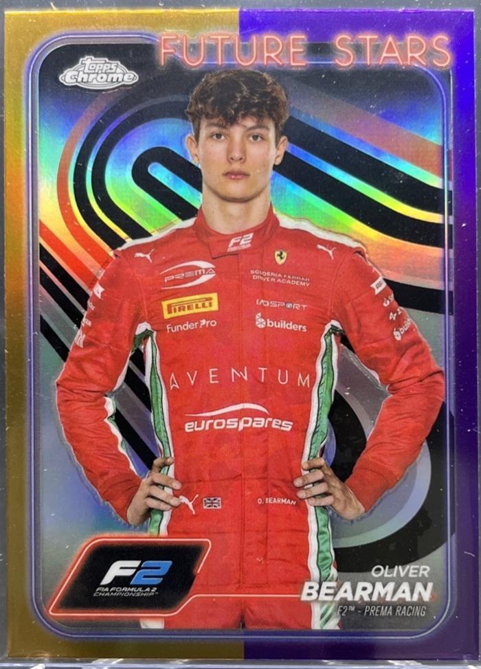 Oliver Bearman [Gold Purple Refractor] #21